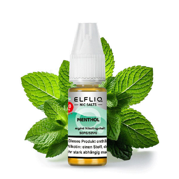 Elfliq by Elfbar Menthol Nikotinsalz Liquid 10ml