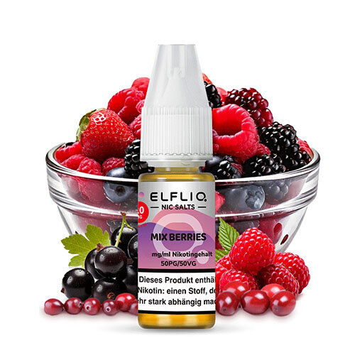 Elfliq by Elfbar Mix Berries Nikotinsalz Liquid 10ml