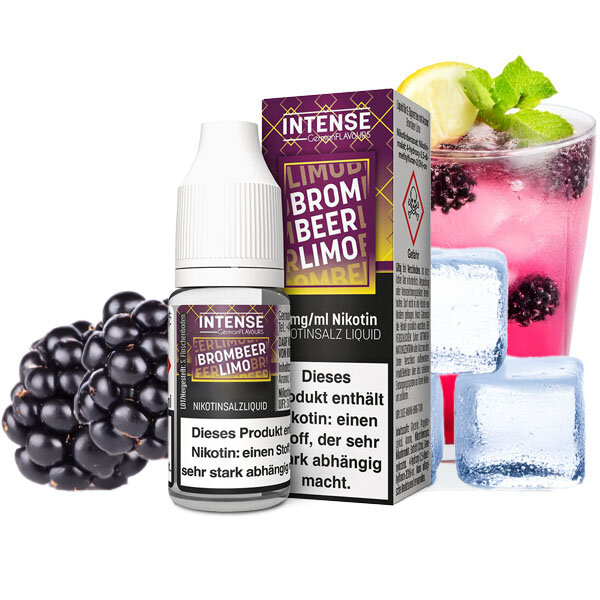 Intense Brombeer Limo 10ml Nikotinsalz Liquid 10mg