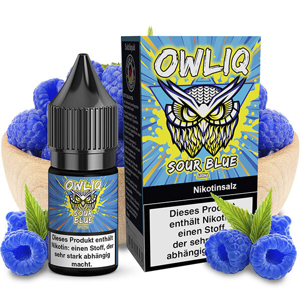 OWLIQ Sour Blue Nikotinsalz Liquid 10mg