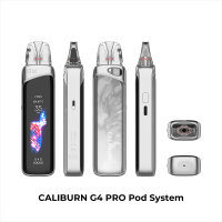 Uwell Caliburn G4 Pro Pod Kit Pearl Silver