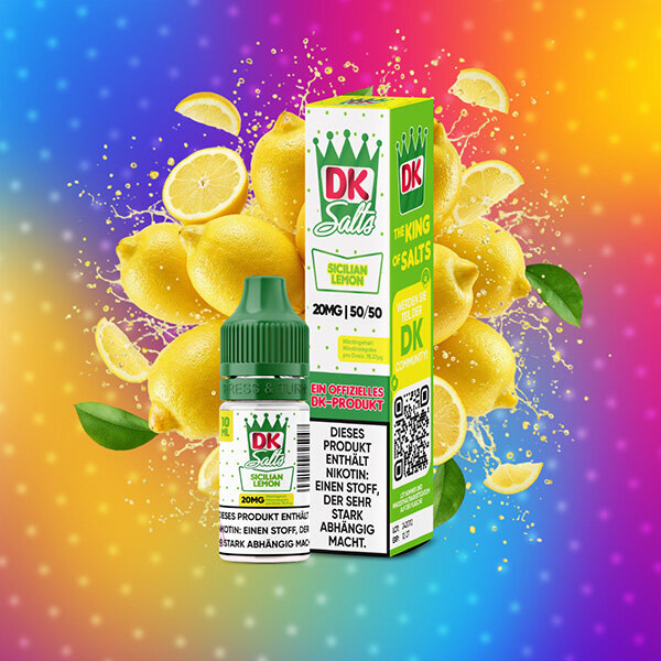 DK Salts Sicilian Lemon Nikotinsalz Liquid 10mg