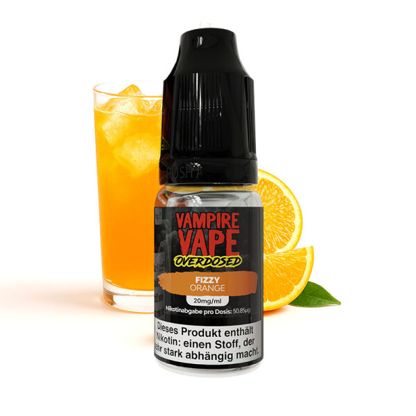 Vampire Vape Overdosed Fizzy Orange Nikotinsalz Liquid 20mg