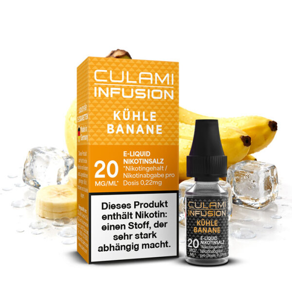 Culami Infusion Kühle Banane Nikotinsalz Liquid