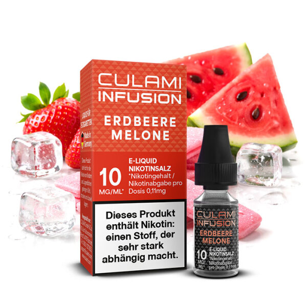 Culami Infusion Erdbeere Melone Nikotinsalz Liquid 10mg