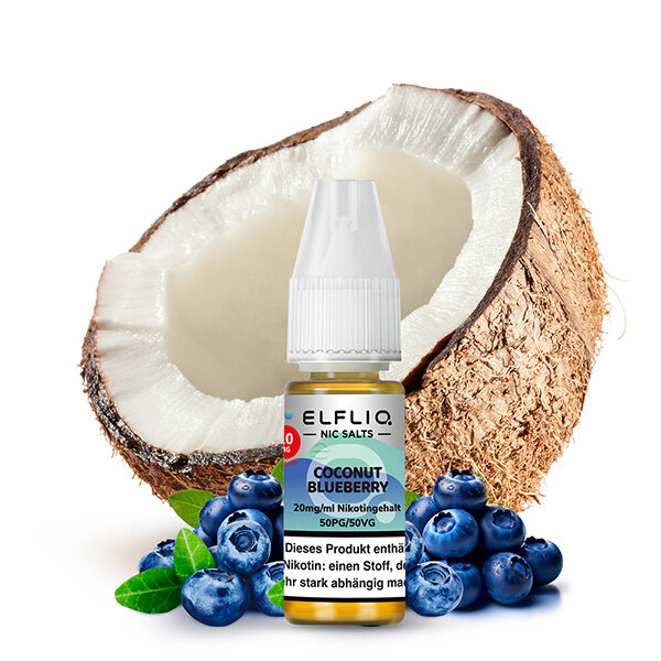 Elfliq by Elfbar Coconut Blueberry Nikotinsalz Liquid 10ml 20mg