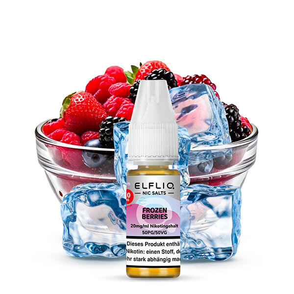 Elfliq by Elfbar Frozen Berries Nikotinsalz Liquid 10ml 20mg