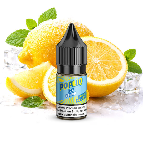 PopLiq Icy Lemon Nikotinsalz Liquid 10ml