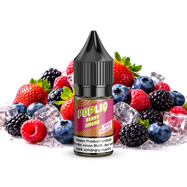 PopLiq Berry Amore Nikotinsalz Liquid 10ml 20mg