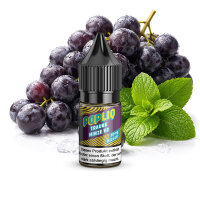 PopLiq Traube Minze V2 Nikotinsalz Liquid 10ml 10mg