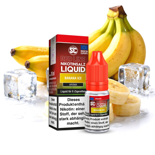 SC Red Line Banana Ice Nikotinsalz Liquid