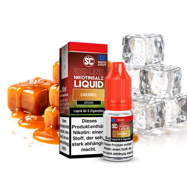 SC Red Line Caramel Nikotinsalz Liquid