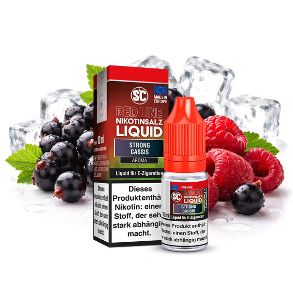 SC Red Line Strong Cassis V2 Nikotinsalz Liquid