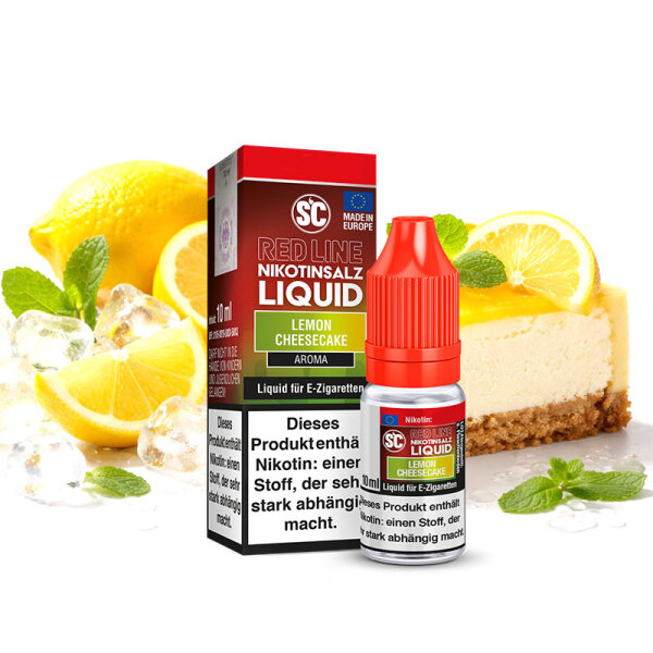 SC Red Line Lemon Cheesecake Nikotinsalz Liquid 20mg