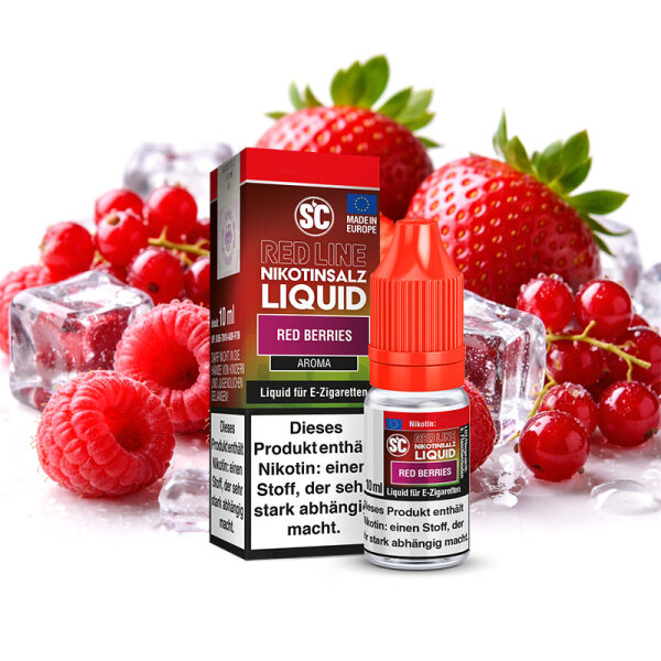 SC Red Line Red Berries V2 Nikotinsalz Liquid 10mg