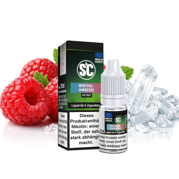 SC Liquid Menthol Himbeere 0mg