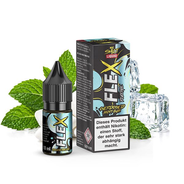 Revoltage FLEX Overdosed Mint Gum Nikotinsalz Liquid