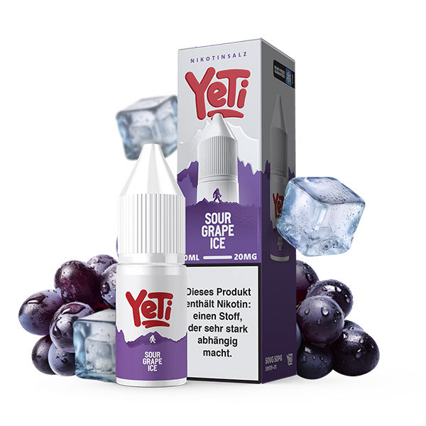 Yeti Summit Sour Grape Ice Nikotinsalz Liquid
