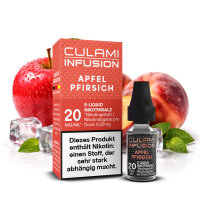 Culami Infusion Apfel Pfirsich Nikotinsalz Liquid