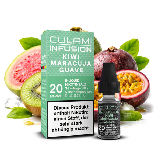 Culami Infusion Kiwi Maracuja Guave Nikotinsalz Liquid 20mg