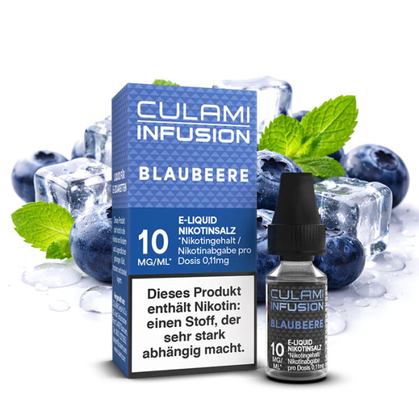 Culami Infusion Blaubeere Nikotinsalz Liquid 10mg