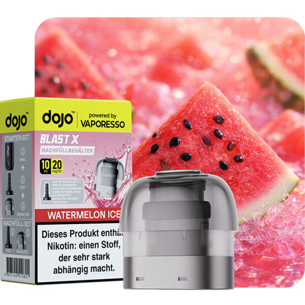 Vaporesso Dojo Blast X Nachfüllbehälter Watermelon Ice 10ml 20mg