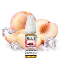 Elfliq by Elfbar White Peach Ice Nikotinsalz Liquid 10ml
